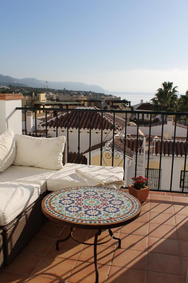 Playa Burriana, Tva Terasser, Havsutsikt, Pool Nerja Exterior photo